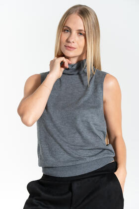 MAGLIA DONNA COLLO ALTO VISCOSA E LANA MERINO FIORENZA AMADORI 6211
&nbsp; 