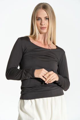 MAGLIA DONNA VISCOSA FELPATA FIORENZA AMADORI 25317 