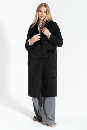 CAPPOTTO LUNGO DONNA SCAMOSCIATO FIORENZA AMADORI HW114
&nbsp; 