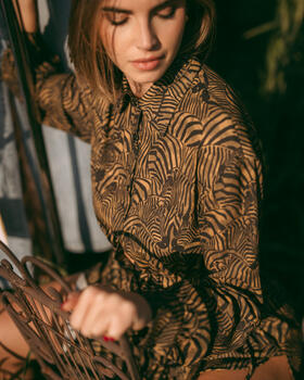 ABITO CHEMISIER CORTO ANIMALIER FIORENZA AMADORI FM261255
&nbsp; 