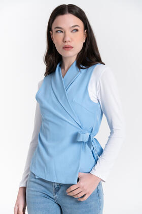 GILET CHIUSURA FIOCCO FIORENZA AMADORI 56314
&nbsp; 