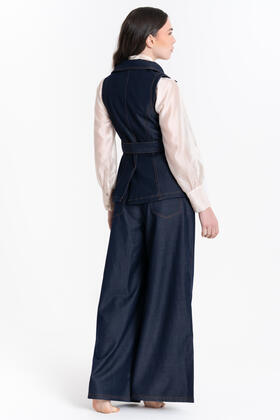 GILET DENIM CON BOTTONI GIOIELLO FIORENZA AMADORI Z-22
&nbsp; 