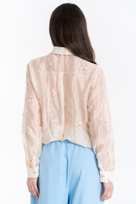 CAMICIA CON RICAMO FLOREALE FIORENZA AMADORI MC168.887
&nbsp; 