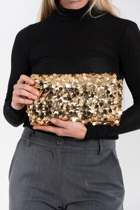 BORSA TRACOLLA PAILLETTES FIORENZA AMADORI FF27326
 