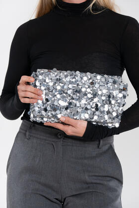 BORSA TRACOLLA PAILLETTES FIORENZA AMADORI FF27326
 