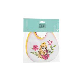 Bavaglino neonata in spugna plastificata 18x18 Disney Princess WD9668 