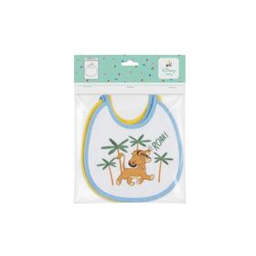 Bavaglino neonato in spugna plastificata 18x18 Disney Simba WD9670 
