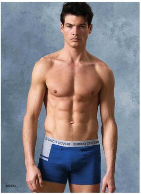 Boxer uomo in cotone elasticizzato Enrico Coveri EB1297 