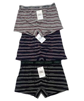 Boxer uomo in cotone elasticizzato Enrico Coveri EB1344 