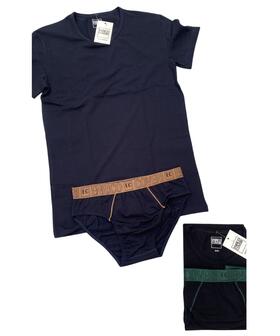 Completo uomo con t-shirt e slip Enrico Coveri EC1337S 
