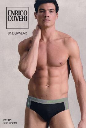 Slip uomo in cotone elasticizzato Enrico Coveri ES1315 