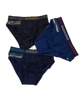 Slip uomo in cotone elasticizzato Enrico Coveri ES1323 