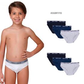 Slip ragazzo in cotone elasticizzato Enrico Coveri ES4000 