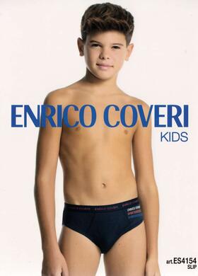 Boys&#39; briefs in stretch cotton Enrico Coveri ES4154 