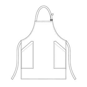 Bip apron side pockets Egochef 