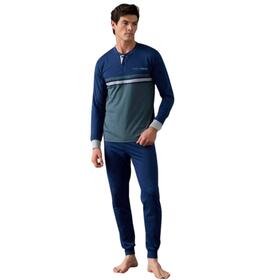Enrico Coveri EP1223 Men's Seraph Pajamas in Cotton Jersey 