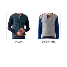 Enrico Coveri EP1224 Men's Seraph Pajamas in Cotton Jersey 