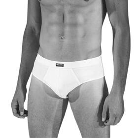 SLIP HOMME EN COTON STRETCH AVEC REVÊTEMENT ÉLASTIQUE INSERTÉ ES1002 