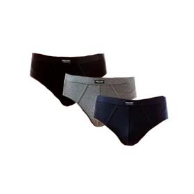 SLIP HOMME EN COTON STRETCH AVEC REVÊTEMENT ÉLASTIQUE INSERTÉ ES1002 