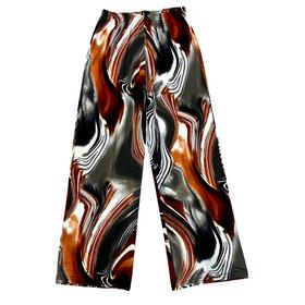 PANTALONE DONNA A PALAZZO FANTASIA TOP2 F14 