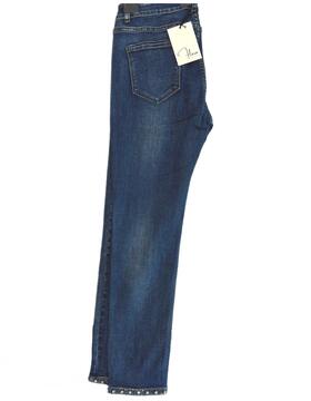 JEANS DONNA CON PERLINE FLORA ESSENTIALS FL2001 