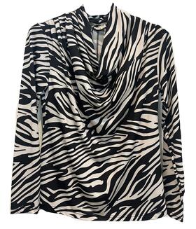 MAGLIA DONNA DRAPPO MANICA LUNGA ANIMALIER FLORA 3968/F&nbsp; 