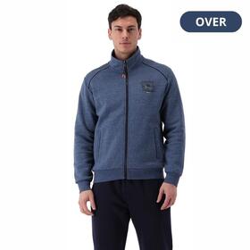 Tuta uomo over fullzip in felpa F.lli Campagnolo 8q78598 56-64 