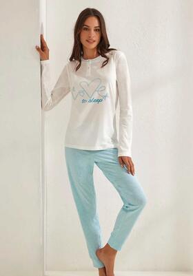 Women&#39;s Jersey Cotton Pyjamas Il Granchio Lady GP5091 