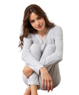 Pigiama donna in jersey di cotone Il Granchio Lady GP5117 