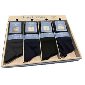 Calzettone LUNGO uomo in viscosa elasticizzata Henry Cotton's HV203 