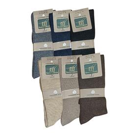 Calza da uomo lunga in cashmere e lana Henry Cotton&#39;s HC37114 liscio
&nbsp; 