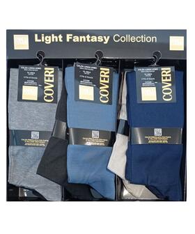 Длинные носки Coveri Holiday Stretch Cotton (1 ПАРА) 
