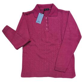 POLO OVER DONNA IN MAGLIA IRIS 125350 2XL-3XL 