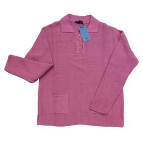 POLO DONNA IN MAGLIA CON TASCHE IRIS 25368 