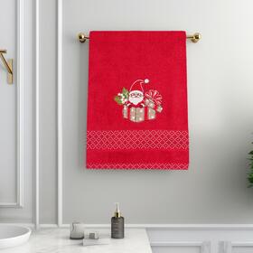 LOT DE 2 SERVIETTES DE NOËL EN ÉPONGE VIGI KAROL 