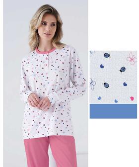 Karelpiu&#39; KC8065 Women&#39;s Jersey Cotton Seraph Pajamas 