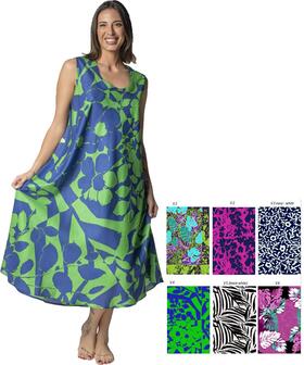 WOMEN&#39;S WIDE SHOULDER VISCOSE DRESS MARILA KF1742 