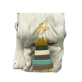 NEWBORN SET FLEECE BLANKET + TOY CATERPILLAR KS M230 