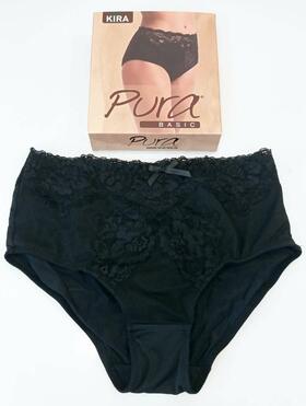 Women's girdle in micro with lace Pura Kira 