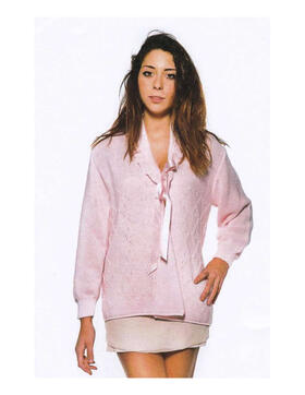Liseuse donna in misto lana La Rocca Lingerie L253 