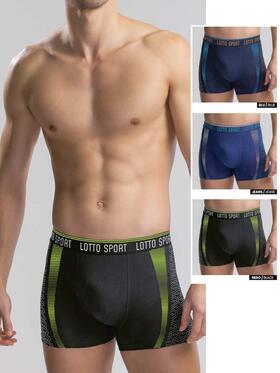 Boxer uomo cotone elasticizzato Lotto LB1332 