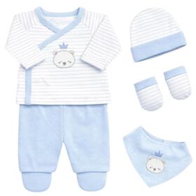 SET 5 PEZZI NEONATO NASCITA LES JOLIES LJ-359 
