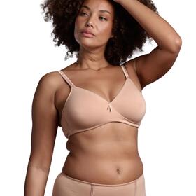 LEPEL BELSENO SEGRETO COTTON 355 PREFORMED UNDERWIRELESS CROSSED BRA 