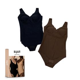 Body con reggiseno in microfibra senza cuciture Lepel Skin2Skin VLPT02777 