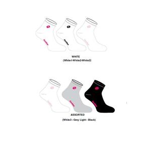 LOTTO GR85 SPORTS SHORT SOCKS FOR GIRLS 