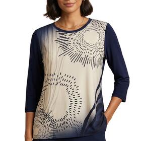BLUSA OVER DONNA MANICHE TRE QUARTI CHIARA AUTIERI MA4044
&nbsp; 