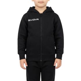 Felpa bambino full zip tinta unita Givova MFBG011B
&nbsp; 
