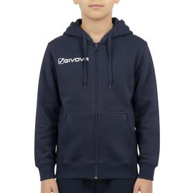 FELPA FULL ZIP TINTA UNITA RAGAZZO GIVOVA MFBG011J 