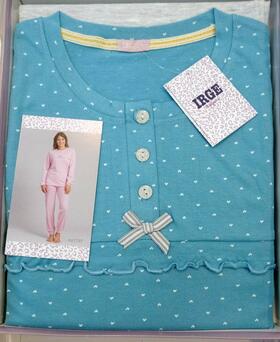 Pigiama donna in jersey di cotone Irge MI1797 