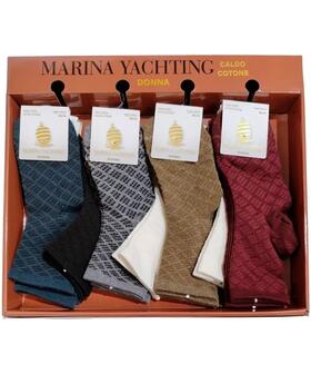 Calzino corto donna in caldo cotone Marina Yachting MT12021 (1 PAIO) 